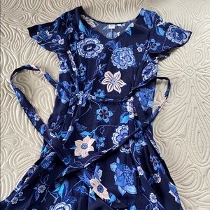 Blue Flower Dress